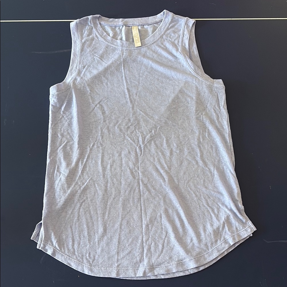 Athleta Lavender Muscle Tee Sleeveless Top